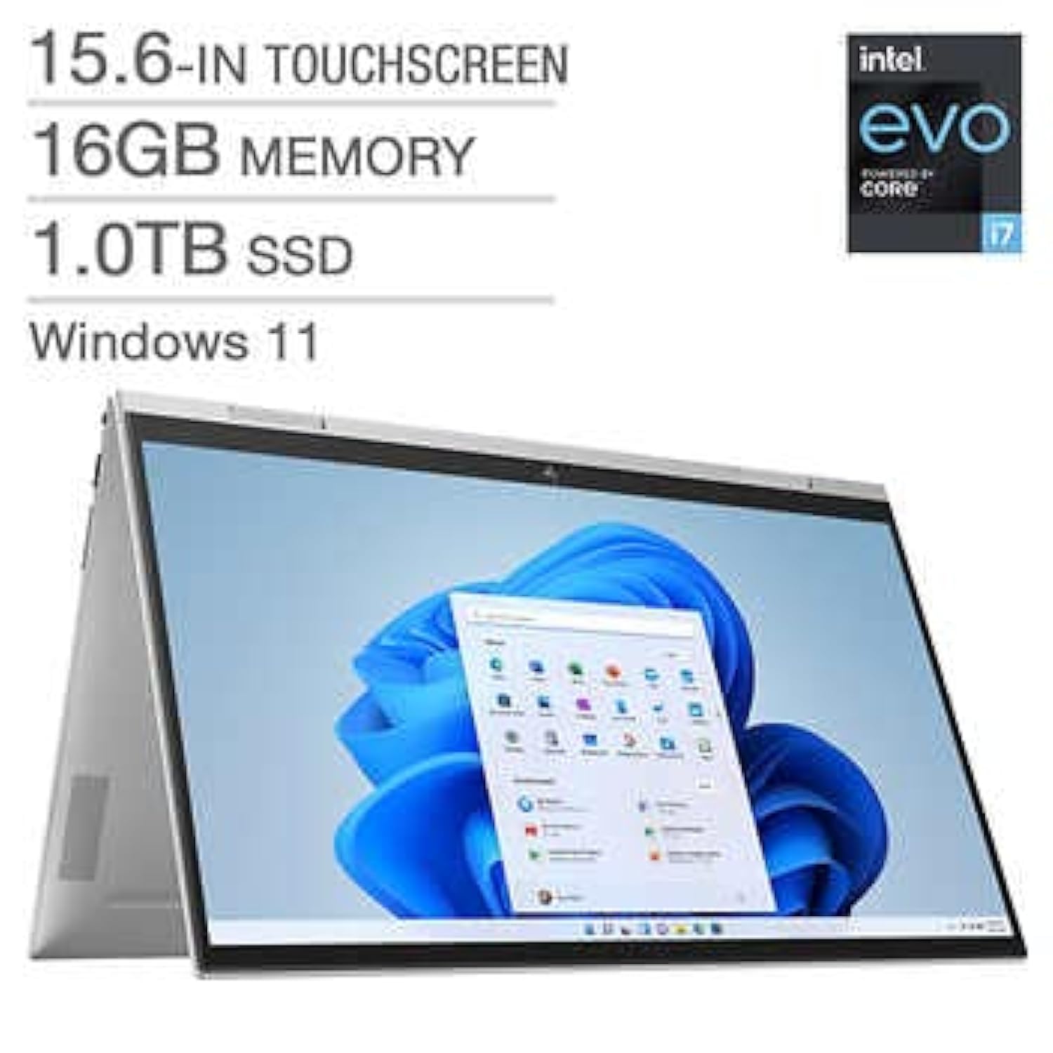 HP Best Config Envy x360 2-in-1 Touchscreen Laptop (Intel i7-1260P
